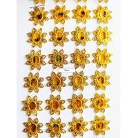 ราคา สังวาลย์ ตัดแบ่งขาย100ชิ้น ดอกไม้กลีบแหลม อุปกรณ์ทำเหรียญโปรยทาน งานประดิษฐ์ (22186152079)