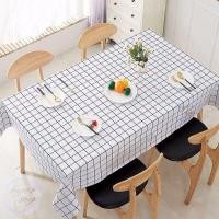 ราคา ผ้าปูโต๊ะ ผ้าคลุมโต๊ะ วัสดุ PVC สี่เหลี่ยม ลายตาราง กันน้ำ กันน้ำและกันเปื้อน ทำความสะอาดง่าย (22155812233)
