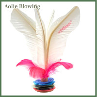 ราคา Aolie วงล้อมือหมุนเตะเท้าลูกขนไก่สีขาวให้ความบันเทิงสำหรับฟิตเนสลูกขนไก่ขนไก่ขนห่านแฟนซีเจียนซีจีน (22105409018)