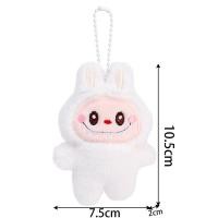 ราคา พวงกุญแจตุ๊กตาอะนิเมะ Labubu สำหรับกุญแจรถกล่องทึบของเล่นตุ๊กตามอนสเตอร์กระต่าย Labubu อุปกรณ์เสริมพวงกุญแจอนิเมะพวงกุญแจกระเป๋าเครื่องประดับ (22200460118)