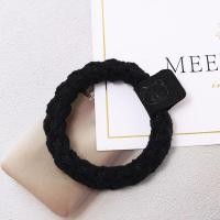 ราคา ห่วงยางรัดผมตุ๊กตาหมีน่ารักกาแฟนมหัวลูกชิ้นยางรัดผมหนายืดหยุ่นสูงเชือกคาดผมยางรัดประจำวันแบบเรียบง่าย (17474387379)