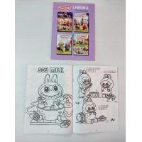 ราคา สมุดระบายสี ลายการ์ตูน ลากเส้นต่อจุด และหัดคัด ก ไก่ (21790322430)