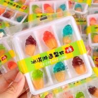 ราคา พร้อมส่ง เยลลี่มินิไอศครีม โค้ก ซูชิ ข้าวปั้น เยลลี่เคี้ยวหนึบ เยลลี่ผลไม้ น่ารัก เยลลี่กัมมี่ อร่อย หนึบหนับ เด็กๆชอบ ราคาส่ง 1 กล่อง มี 20 แผง 1แผง6ชิ้น (22123213343)