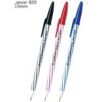 ราคา ปากกาลูกลื่น Lancer รุ่น Spiral 825 2001 ด้ามสั้น ด้ามยาว สีแดง น้ำเงิน ดำ 50 ด้าม กระปุก 12ด้าม โหล แลนเซอร์ ปากกาแลนเซอร์ แลนเซอร์ริ้ว เกลียว (21345103027)