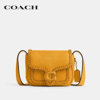 ราคา COACH กระเป๋าสะพายข้างรุ่น Tabby Messenger 19 With Braid สีเหลือง CJ837 B4 UA (20760589380)
