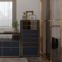 ราคา SB Design Square POSH ATELIER ตู้สูงลิ้นชัก รุ่น Capella 60x40x120 ซม (21602239238)