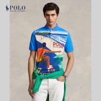 ราคา Polo Ralph Lauren เสื้อโปโลผู้ชาย Polo Classic Fit Mesh Polo Shirt รุ่น MNPOKNI1N822407 สีหลากสี (20757881486)