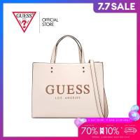 ราคา GUESS กระเป๋า รุ่น VY884125 LINDEY CARRYALL สีขาว (21857938091)