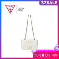 ราคา GUESS กระเป๋า รุ่น LG928676 GREENBERRY MINI CROSSBODY FLAP สีเบจ (22190960379)