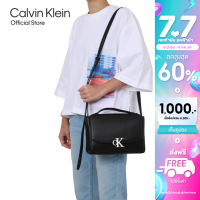 ราคา CALVIN KLEIN กระเป๋าสะพายข้างผู้หญิง รุ่น 40W0900 BAE สีดำ (22141257194)