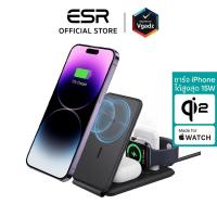ราคา ESR แท่นชาร์จไร้สายแบบพกพา รุ่น HaloLock Qi2 3 in 1 Travel Wireless Charging Set by Vgadz (22131287095)