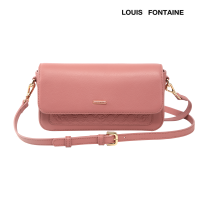 ราคา Louis Fontaine กระเป๋าสะพายข้าง รุ่น Carat สีชมพู (21764103493)