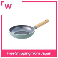 ราคา GREENPAN กระทะเคลือบสำหรับทอดเซรามิก Mayflower Mayflower ขนาด20ซม รองรับแก๊ส IHไม่ติดการนำความร้อนสูงที่มีอนุภาคทรงเพชรยี่ห้อเบลเยี่ยมลึกเล็กน้อยด้ามไม้ธรรมชาติเครื่องล้างจานปลอดภัยพื้นผิวด้านนอกยังเค