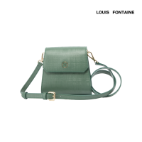 ราคา Louis Fontaine กระเป๋าสะพาย Cross Body รุ่น ELEANOR สีเขียว (21764125373)