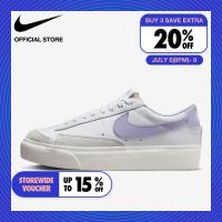 ราคา Nike Womens Blazer Low Platform Shoes White ไนกี้ รองเท้าผู้หญิง Blazer Low Platform สีขาว (21564982423)
