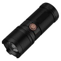 ราคา ไฟฉายแสงแรงกลางแจ้งแบบชาร์จ USB ปืนใหญ่เหล็กขนาดเล็กยืดไสลด์ซูมอลูมิเนียมอัลลอยด์เลเซอร์สีขาวนำตกปลาไฟฉายตั้งแคมป์ป้องกันตัวเอง (18486479993)