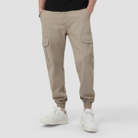 ราคา DAVIE JONES กางเกงจ็อกเกอร์ คาร์โก้ เอวยางยืด ขาจั๊ม Elastic Waist Cargo Joggers GP0069 สีกากี เขียว (21720295507)