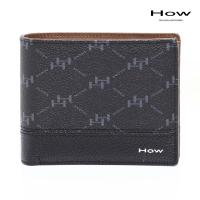 ราคา How กระเป๋าสตางค์พับสั้น มีช่องใส่เหรียญ รุ่น HHW0292 สีดำ (19720995578)