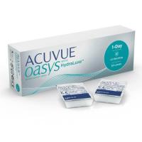 ราคา Acuvue oasys with hydraluxe 1 day คอนแทคเลนส์สายตา รายวัน เลนส์ใส 15 คู่ (21890525975)