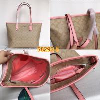 ราคา Coâćh กระเป๋าสะพายไหล่ กระเป๋าถือ กระเป๋าช้อปปิ้ง สําหรับผู้หญิง F58292 (21789751148)
