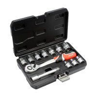 ราคา ชุดลูกบล็อก 1 2 12 ชิ้น กล่องพร้อมด้ามฟรี YATO (11765271337)