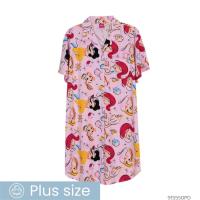 ราคา Josilins ชุดนอน ผู้หญิง ลิขสิทธิ์ ดิสนีย์ Disney Princess เจ้าหญิง เดรสสั้น กระโปรงแขนสั้น ผ้ายืด พลัสไซส์ XL NEW 2024 (21768146648)