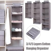 ราคา THEISM PERSECUTE64TH2 3 4 5 Layers Foldable Drawer Closet Container Space Saver Hanging Wardrobe Storage Bags Storage Pouch Clothes Organizer (9009680138)