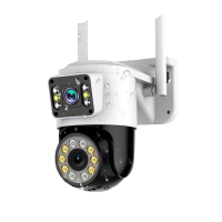 ราคา Yoosee กล้อง Wifi 2 ตาไร้สายการเฝ้าระวังกลางแจ้ง Ip66 สมาร์ทกันน้ำความปลอดภัย AI FHD 4 0mpx Super Sharp (22191683955)