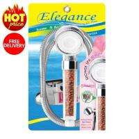 ราคา Elegance ชุดฝักบัวอาบน้ำ ไวท์สปา ผักบัวสปา สปา บิวตี้ ชุดฝักบัวอาบน้ำครบเซตพร้อมติดตั้ง (347252026)