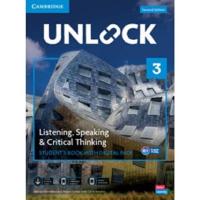 ราคา UNLOCK LISTENING SPEAKING 3 STUDENTS BOOK WITH DIGITAL PACK 2ED BY DKTODAY (21994022760)