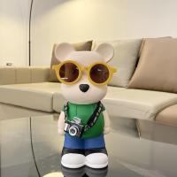 ราคา กระปุกออมสิน ความสูงของ 28CMกระปุกออมสินสร้างสรรค์ที่เรียบง่ายแว่นตาที่ทันสมัยกล้องหมีเดินทาง (21422716509)