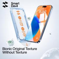 ราคา SmartDevil ฟิล์มกระจกเทมเปอร์ สำหรับ iPhone 15 Pro Max iPhone 14 Pro Max iPhone 13 Pro Max iPhone 15 Plus iPhone 14 Plus แผ่นหน้าป้องกันความเป็นส่วนตัวใสกันฝุ่นปกป้องด้วยเครื่องมือติดตั้งรวดเร็วง่ายดา