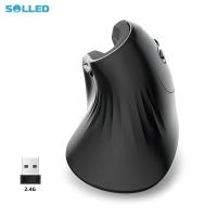 ราคา T27 Wireless Vertical Mouse 3200 DPI 2 4GHz Wireless Mouse Ergonomic Gaming Mouse Portable Mice For PC Laptop Computer (22056878212)