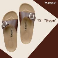 ราคา รองเท้าแบบสวม Y Roon วัยรุ่น รุ่น Y21ปรับสายรองเท้าได้ ทรงไบเก้น birkenstock หน้าเข็มขัด (16970873767)