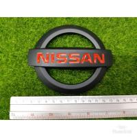 ราคา โลโก้ nissan ดำแดง ขนาด 12 5 ท้าย NAVARA (7149662165)