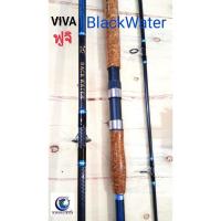 ราคา คันเบ็ด VIVA BACK WATER คันกราไฟท์สองท่อนต่อกลาง คันตกหน้าดิน ขนาด 8 10 ฟุต ทั้งคันสปินนิ่งและเบท อุปกรณ์ตกปลา คันเบ็ดตก (22029288743)