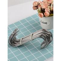 ราคา ตะขอสแตนเลส หนาพิเศษ 4 มม ตะขอเหล็ก ตะขอแขวน ตะขอเหล็ก ตะขอแขวนเป็ด ไก่ ปลา ไข่ปลา ตะขอสแตนเลส ตะขอรูปตัว S ตะขอปลายแหลม (21417666647)