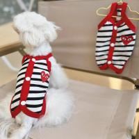 ราคา DY Loving เสื้อเชิ้ตลายทางสีดำและสีขาวสำหรับสัตว์เลี้ยงเสื้อผ้าฆ่าเชื้อลูกแมวลูกสุนัขเท็ดดี้ชิสุเสื้อพุดเดิ้ลสไตล์อินส์เสื้อกู้คืนหลังผ่าตัด (21802582294)