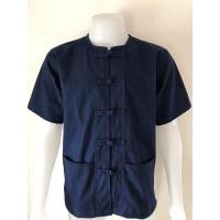 ราคา เสื้อม่อฮ่อม คอกลม กระดุมจีน แขนสั้น เนื้อผ้าเกรดคุณภาพอย่างดี (19145815495)