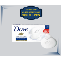 ราคา DOVE WHITE BEAUTY BAR SOAP 90G X 3 PCS (22176301144)