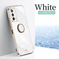 ราคา Vivo IQOO Z5 Case ดีไซน์ใหม่ขายหรูหรา 6D Plating Soft Casing ซิลิโคนกรอบสี่เหลี่ยมเคสโทรศัพท์มือถือ Vivo IQOO Z5 เคสโทรศัพท์ Shiny Bling Back Cover Coque (21585970812)