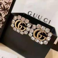 ราคา พร้อมส่ง ต่างหูเงิน เงิน925 ต่างหูชุปทอง ต่างหูประดับเพชร ล้อมเพชร สวยหรู น่ารัก ต่างหูรูปGG (11050448575)