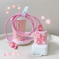 ราคา TH Stock Green Flowers Charger Protectorสินค้าสุดฮิตในตอนนี้iphone สายตกแต่งสายชาร์จให้น่ารักหน้า ใช้งานอีกครั้ง ถนอมหัวชาร์จพร้อมสายสายชาร์จหักงอ18w 20w (21650368971)