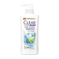 ราคา CLEAR เคลียร์ แชมพูขจัดรังแค แชมพูหัวปั้ม 370 มล Menthol Soft Care Sakura Hairfall Apple Peony Menthol Men (21513146076)