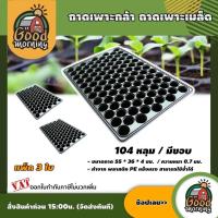 ราคา GOOD ถาดเพาะกล้า 104 หลุม แพ็ค 3 ใบ ถาดเพาะเมล็ด ถาดหลุม เพาะกล้า ถาดเพาะ มีขอบ อุปกรณ์เกษตร สวน (922164156)