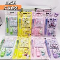 ราคา สุ่มลาย ชุดเครื่องเขียน 4ชิ้น มีเทปสติ๊กเกอร์ ลายการ์ตูนน่ารักๆ สมุดโน๊ต ปากกา ไฮไลท์ (22218991225)