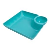 ราคา จานเกี๊ยวสไตล์ญี่ปุ่นพร้อมจานใส่น้ำส้มสายชูขนมขบเคี้ยวกระเช้าผลไม้สร้างสรรค์ถาดแยกบนโต๊ะอาหาร (17779858202)