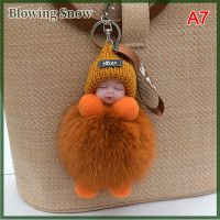 ราคา Blowing พวงกุญแจตุ๊กตาขนนุ่มสำหรับเด็กทารก (20393776340)