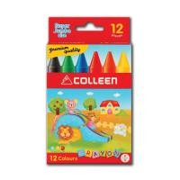 ราคา สีเทียน COLLEEN ขนาดปกติ 8 สี12 สี16 สี 24 สี ขนาดจัมโบ้ 8 สี12 สี 16 สี 24 สี ขนาดซุปเปอร์จัมโบ้ 8 สี 12 สี พิเศษสุดแถมสมุดระบายสีเสริมทักษะเด็ก (21370566648)