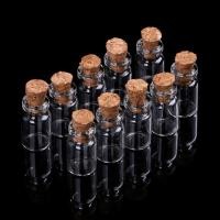 ราคา DIEYUFAN ชุด10ขวดแก้วขนาดเล็กที่มีจุกไม้ก๊อก0 5 ml (21989099357)